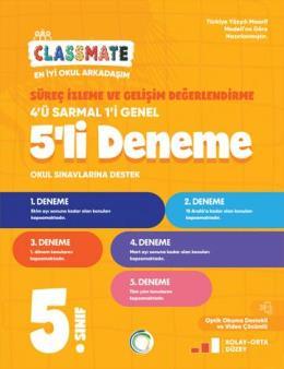 5. Sınıf Classmate Süreç İz.ve Gel. Değ. 5’li Deneme